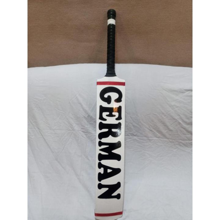 German tape ball long sixer bat full cane handle with comfortable grip