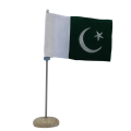 Pakistan Table Flag Marble Base. 