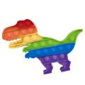Rainbow Tie Dye Bear Popit Push Bubble Sensory Autism Special Needs Stress Reliever Fidget Toy Bubbel Educational. 