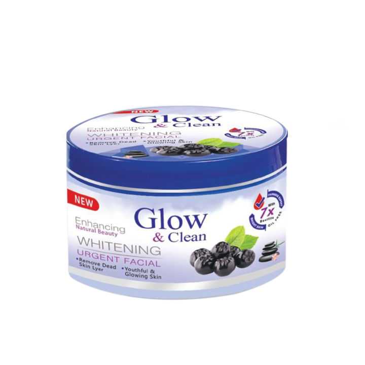GLOW AND CLEAN WHITENING URGENT FACIAL