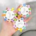 10Pcs Mini Cute Hair Claws Hair Clips Colorful Flower Star Hairpins Bang Clip Women Girls Headdress Headwear Hair Accessories. 