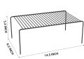 Kitchen Accessories Storage Inside Cabinet Desktop Rack Shelf Organizer. 