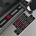 4PCS Car Waterproof Carbon Door Sill 3D Protector Sticker For Toyota Car Accessories Protective Door Sill Sticker Car Stickers Stickers For Car. 