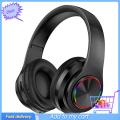 B39 Wireless Headphones Foldable Colorful Breathing Lights Support TF Card Bluetooth-compatible 5.0 Stereo Heavy Bass Headsets for Gaming. 