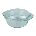 PYREX® 1.4L Round Casserole w/ Lid – Borosilicate Glass Bakeware. 