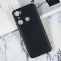 Infinix hot 20i Case Rock Slim Soft Silicon Matte Phone Cover - Black. 