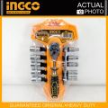 INGCO - 12pcs 1/4" Socket set. 
