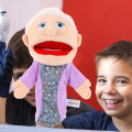 AcceSSories superstore Character Hand Puppet Jeffy Puppets Kids DIY Figure Toy Creative Realistic Plush Children Lifelike Cotton. 