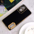 OnePlus_ Nord N20 5G Cover - Black - All New Electroplating Borders With Logo Hole Protective Soft Silicon Case. 
