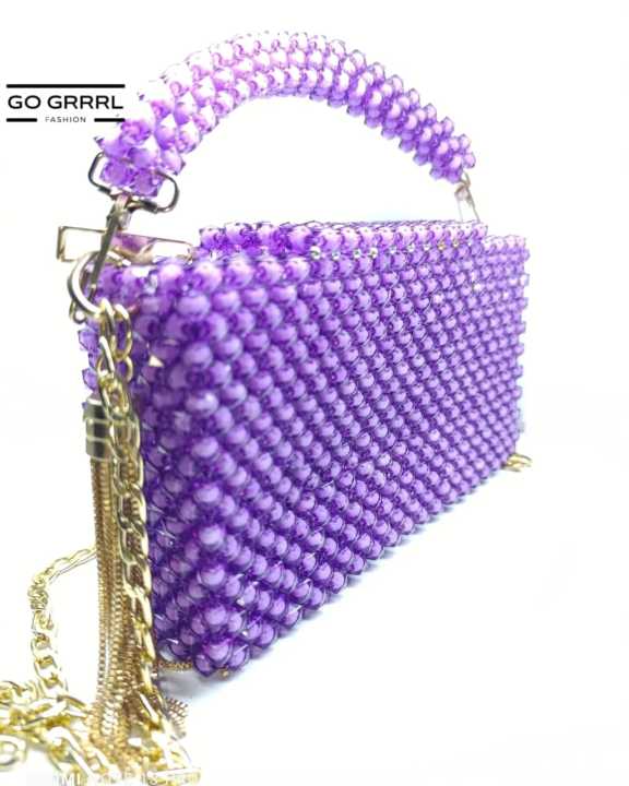 Handmade%20Pearl%20Beaded%20Moti%20Handbag%20for%20Ladies,%20Medium%20Size,%20Waterproof,%20Zipper%20Closure,%20Crossbody%20Strap,%20Casual%20and%20Formal%20Wear%20-%20Image%208