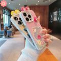 Cute Strawberry Bear Lotso Case For Redmi 12 13C 9 10C 12C A1 10A 9C 9A 10 9T Note 10 10s 8 12 9 11 13 11s Pro Poco M3 C55 C65 Pro Luxury Bracelet Cartoon Winnie DIY 3D Doll Case. 