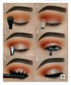9 in 1 Printable Cat Eye Makeup Stencil Stencils Eyeliner Template - Smoky Makeup Guide, Cat Eye Liner Quick Tool Makeup Accessories&gt;Makeup Brushes & Sets. 