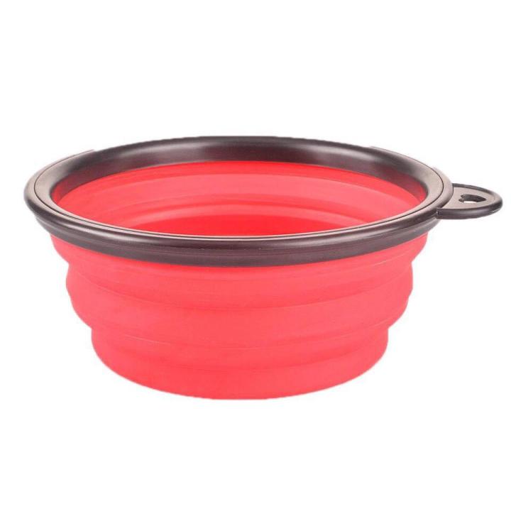 Portable -Foldable Cat Dog Water Bowl- Large Size