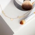 Personalized Custom Double Name Necklace Couple Necklace, Nameplate Custom Jewelry Gift For women. 