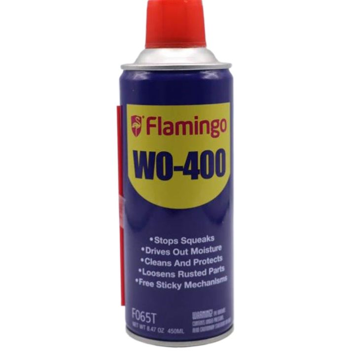 Flamingo Anti Rust Lubricant 450ML WO-400 Zang Remover Spray