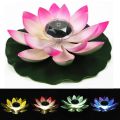 Solar Powered Led Flower Light Floating Fountain Zwembad Accessoires Pond Garden Pool Lamp Piscina Outdoor Lighting Led Light-Pink. 