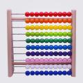 Wooden Abacus Calculation Colorful Beads Set for Kids. 