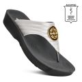 AEROTHOTIC Women's Smart Casual Buckle Flip Flops - Original Thailand Imported - L0360. 