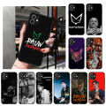 Rauw Alejandro Singer Black Matte Soft TPU Silicone Phone Case For iPhone 12 13 Pro Max 11 X XSMax XS XR 7 8 Plus SE2020 Cover. 