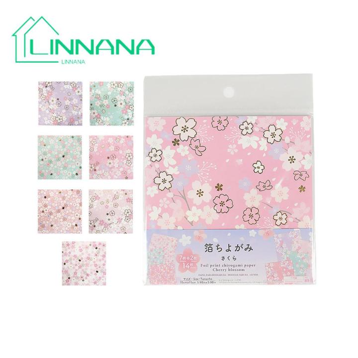 Craft Papers Japanese Style Bronzing Origami Crafting Decorating Paper Accessories