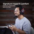 HyperX Cloud Alpha Wireless - Gaming Headset for PC, 300-hour battery life, DTS Headphone:X Spatial Audio, Memory foam, Dual Chamber Drivers, Noise-canceling mic, Durable aluminum frame (With Open Box). 