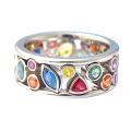 Torina Crystal Quartz Ionix Ring Ionix Therapy Quartz Crystal Ring For Weight Loss Lymph Drainage Magnetic Therapy Ring Women. 