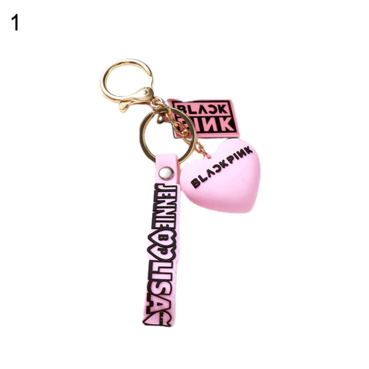 NYT K-pop BTS BLACKPINK GOT7 twice resin keychain pendant phone bag decor key holder