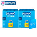 Durex Condoms Extra Safe 12 Pieces - Pack of 2. 