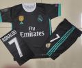 RONALDO REAL MADRID SOCCER FOOTBALL WHITE KIT FOR KID. 