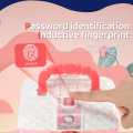 WD - Money Bank Girls Characters Multifunction ATM Saving box, Cute Purse, Money Safe Ban, Piggy Bank, Safe With Key and Sounds for Girls. 