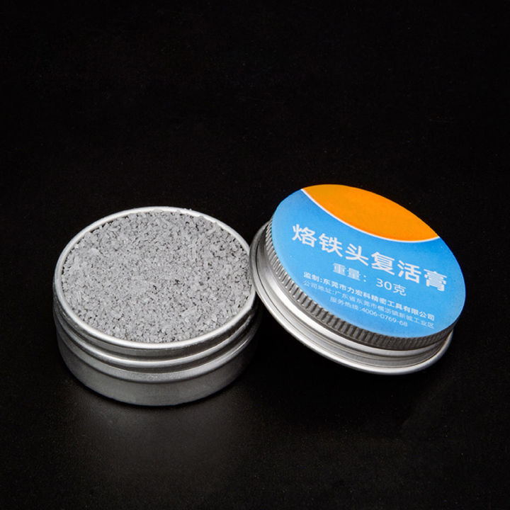 Emotion HENG 6/16/30G Electrical Soldering Iron Tip Refresher Solder Cream Clean Paste for Oxide Solder Iron Tip Head Resurrection Cleaning