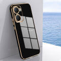 Vantime for vivo Y03 / Y03t 4G Soft Case Lens Protector 6D Glossy Slim Back Cover. 