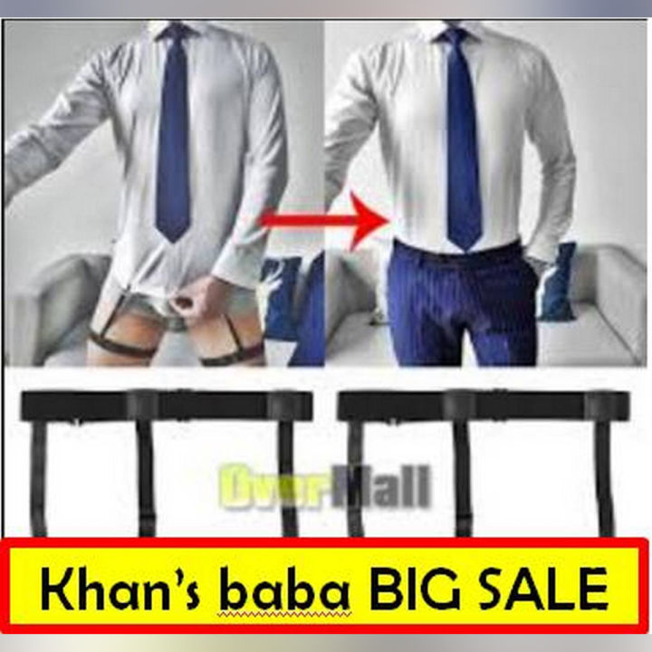 Garters Stays Belt Elastic Nylon Men's Adjustable Suspenders Holders Shirt