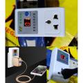 1 to 24h Countdown Push Button Switch Timer 220V Socket charging protection. 