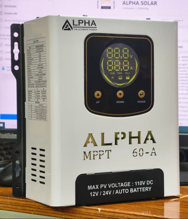 MPPT Plus Hybrid Solar Charge Controller 60A – 12/24, Auto Detect ...