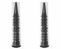 Fiber Optic Mini Otoscope black Color Pocket Otoscope With Case ENT Diagnostic Set w/ Extra Bulb Included. 