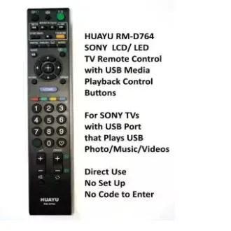 SONY%20BRAVIA%20Universal%20Remote%20For%20LED%20&%20LCD%20TV%20Huayu%20RM-D764%20-%20Image%2010
