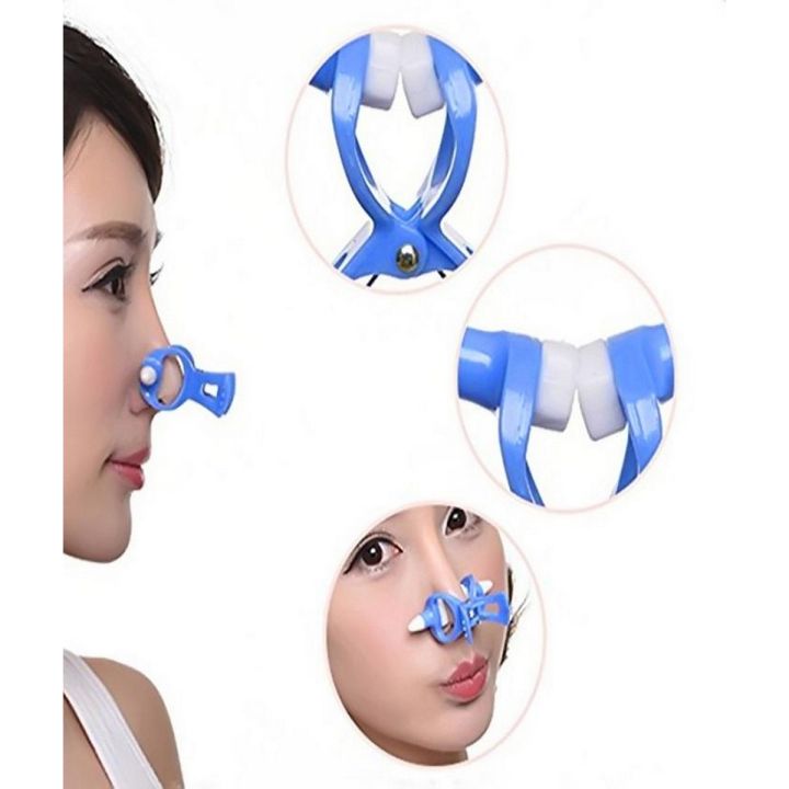 Nose Up Lifter Bridge Straightener Clips - Blue