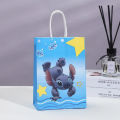 1/3/6Pcs Disney Lilo Stitch Theme Cute Angel Paper Gift Bags Candy Biscuit Bag Tote Bags Birthday Party Baby Shower Supplies. 
