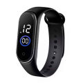 Digital Touch LED M4 Sports Kids Watch, Waterproof, Silicon Strap, Adjustable, Stylish Smart Band for Boys and Girls. 
