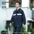 PVC RAIN SUIT # 922 (World Best quality, Heavy & Thick Material cloth) 100% Guaranteed Water Proof BLACK / SILVER / DARK GREENISH COLOUR (MEN&WOMEN), Number One Quality Rain kit, Rain jacket & trouser, Barsati (lowest Price in all Market). 