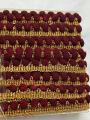 Beautiful POM POM with Gold Detailing Lace (2 Gaz ) For Women Dupattas /Clothes/Art and Craft. 