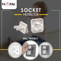 Baby Proof Socket Cover Child Safety Protector Electric Mains Safety Lock 2 Pin & 3Pin Pack Of 5. 