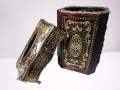 Luxury Stylish Dustbin and Tissue Set Unique Design-Set of 2. 