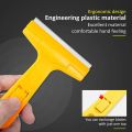Razor Blade Scraper, 4 Inch Scraper Tool, Multi Duty Scraper with 10Pcs Replacable Blades, Cleaning Scraper for Window, Glass, Floor, Paint, Wall, Stove, Caulk, Labels, Adhesive, Sticker. 