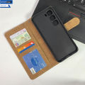 Vivo V60 Lite Cover - Dark Brown - Premium Leather Business Wallet Flip Book Cover With Card Holder and Cash. 