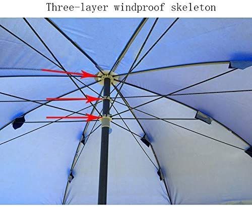 Garden%20Parasol%202.4M%20Outdoor%20Market%20Table%20Umbrella,%20Height%20Adjustable%20Beach%20Parasol%20for%20Patio%20Deck%20Backyard%20and%20Pool,%20Multicolored%20-%20Image%203