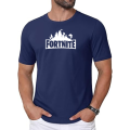 T-Shirts for Men, Fortnite logo Printed Export Quality Soft And Stretchable Poly-Cotton, Round Neck Half Sleeves Slim Fit, Printed T-Shirt for Boys, Unisex, 180GSM.. 