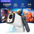 Magcubic HY310 Andriod projector - with 5000+ tv channels-   Auto Focus 4K Native 1080P 330ANSI Android11 5W Speaker Air Mouse Voice Assistant. 