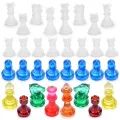 Resin Silicone Chess Epoxy Resin Casting Mold DIY Crafts Making Birthday Gift. 
